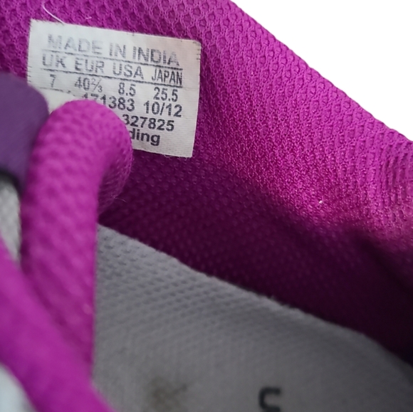 Salomon XR Mission 1 Women’s Trail Running Shoes Quicklace Gray Purple Size 7 - Picture 8 of 8